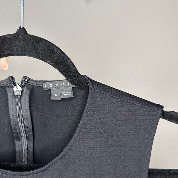 Theory Alaqua B Flared Ponte Dress - Picture 3 of 6